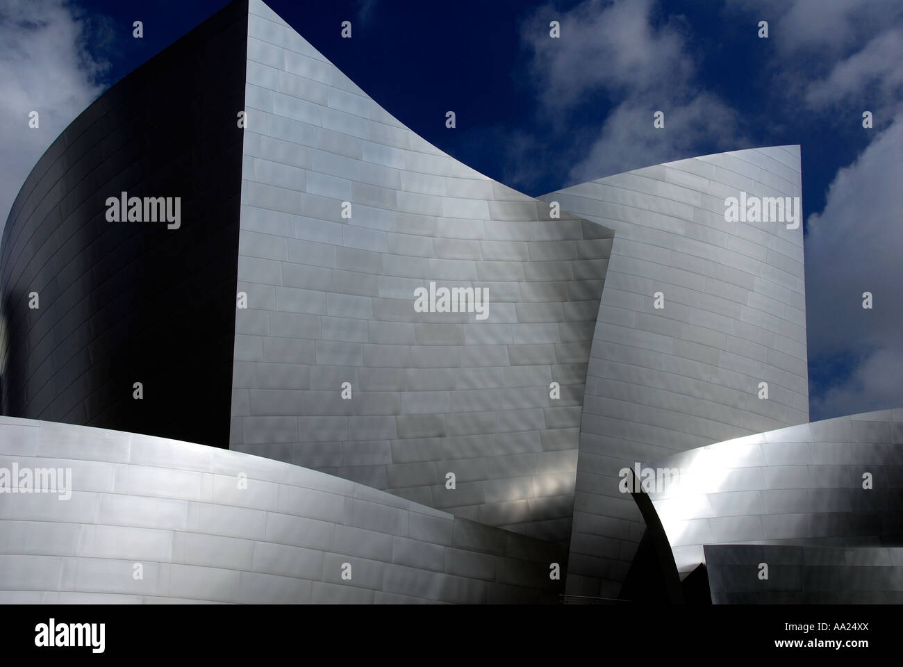 Walt Disney Concert Hall Grand Avenue Los Angeles, Kalifornien USA Stockfoto