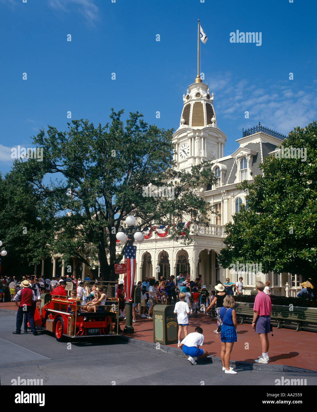 Main Street USA, Magic Kingdom, Walt Disney World, Orlando, Florida USA Stockfoto