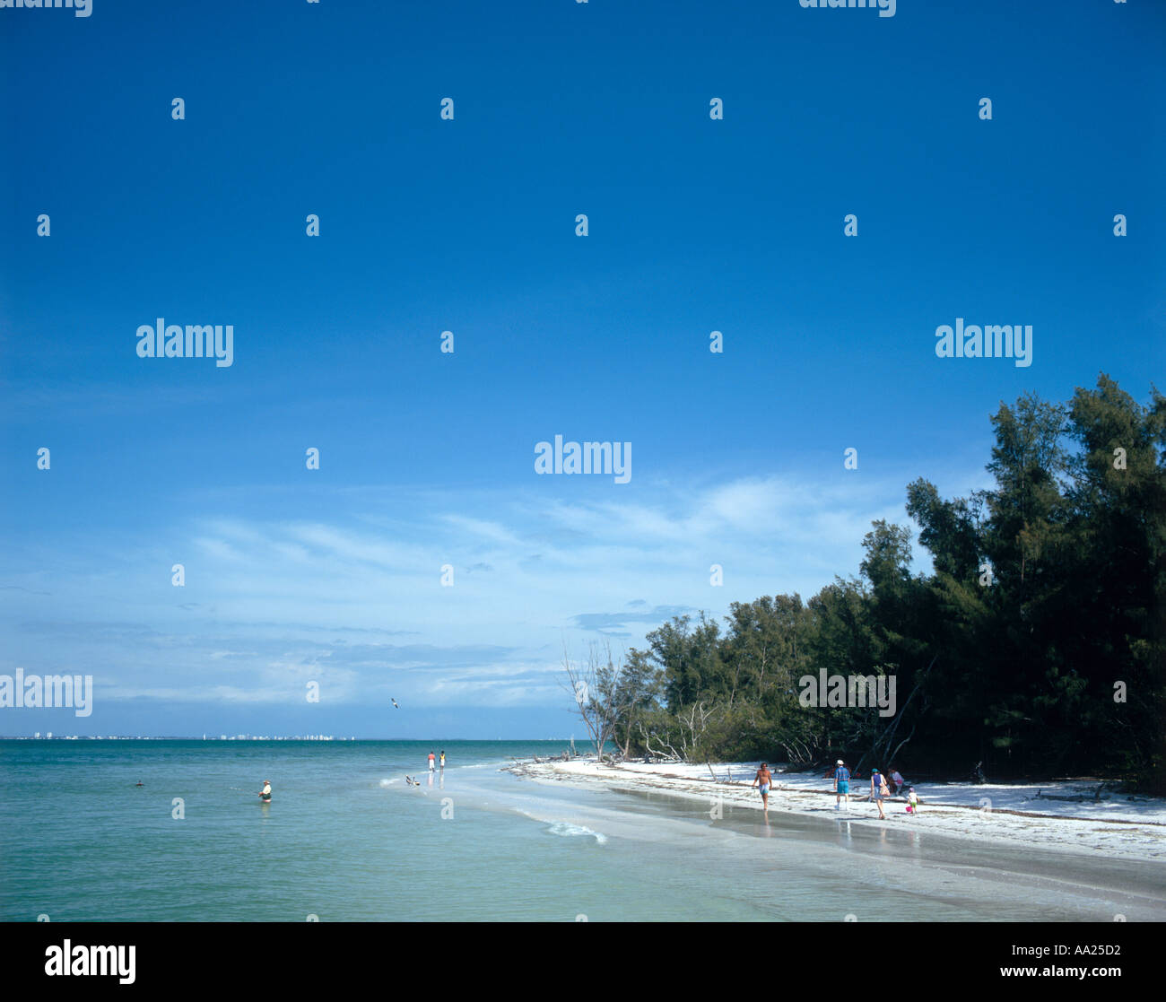 Lighthouse Beach, Sanibel Island, Florida, USA Stockfoto