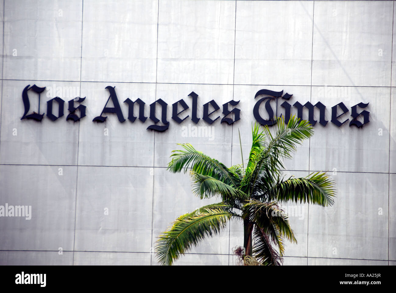 Los Angeles Times Gebäude, Los Angeles, Kalifornien USA Stockfoto