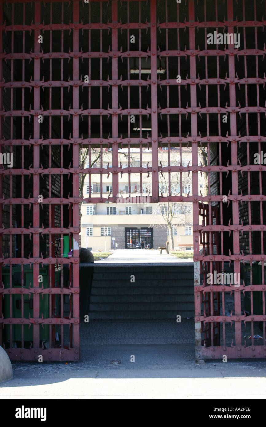 Karl-Marx-Hof - Tor Stockfoto