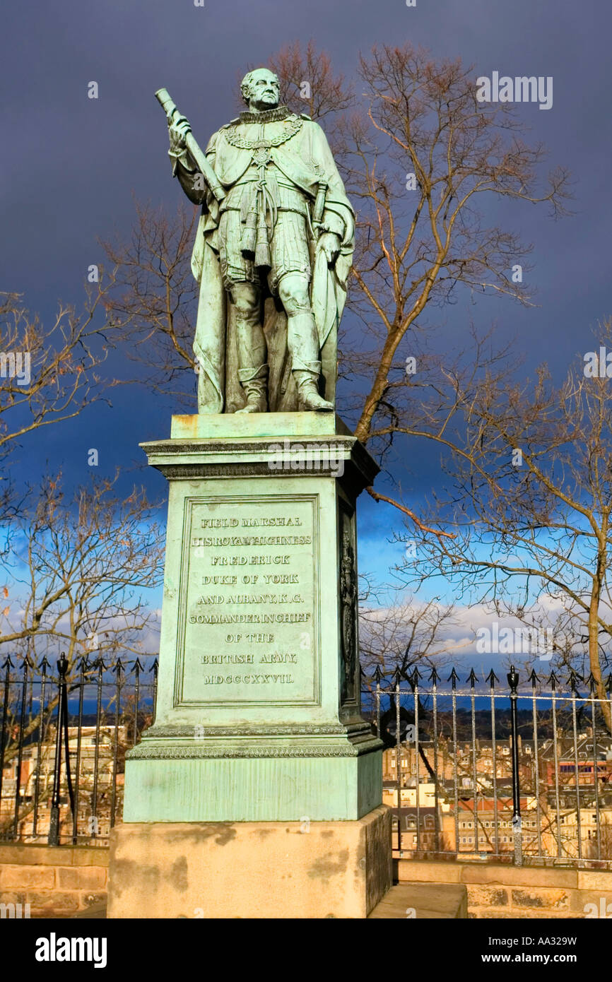 Field Marshall seine königliche Hoheit der Herzog von York Memorial Statue Stockfoto