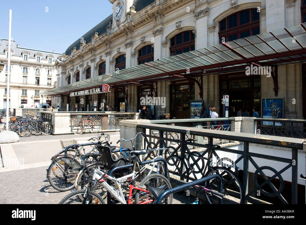Gare de Bordeaux Saint Jean Bordeaux Gironde Frankreich Europa Stockfoto