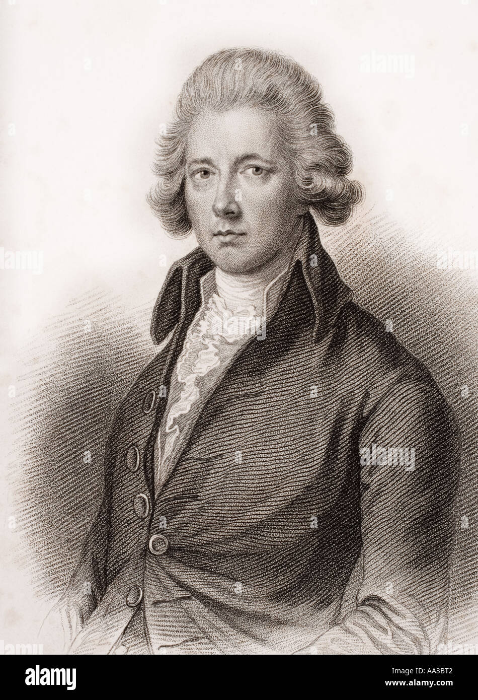 William Pitt Der Jüngere, 1759 - 1806. Britischer Tory-Staatsmann und Premierminister. Stockfoto