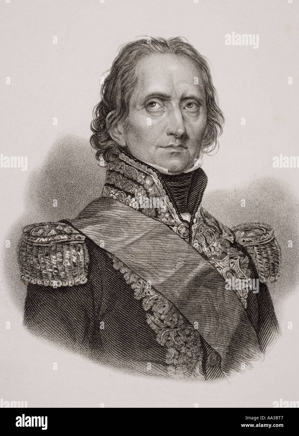 Marschall General Jean-de-Dieu Soult, 1. Herzog von Dalmatien, 1760-1851. Französischer General und Staatsmann, Marschall des Kaiserreichs Stockfoto