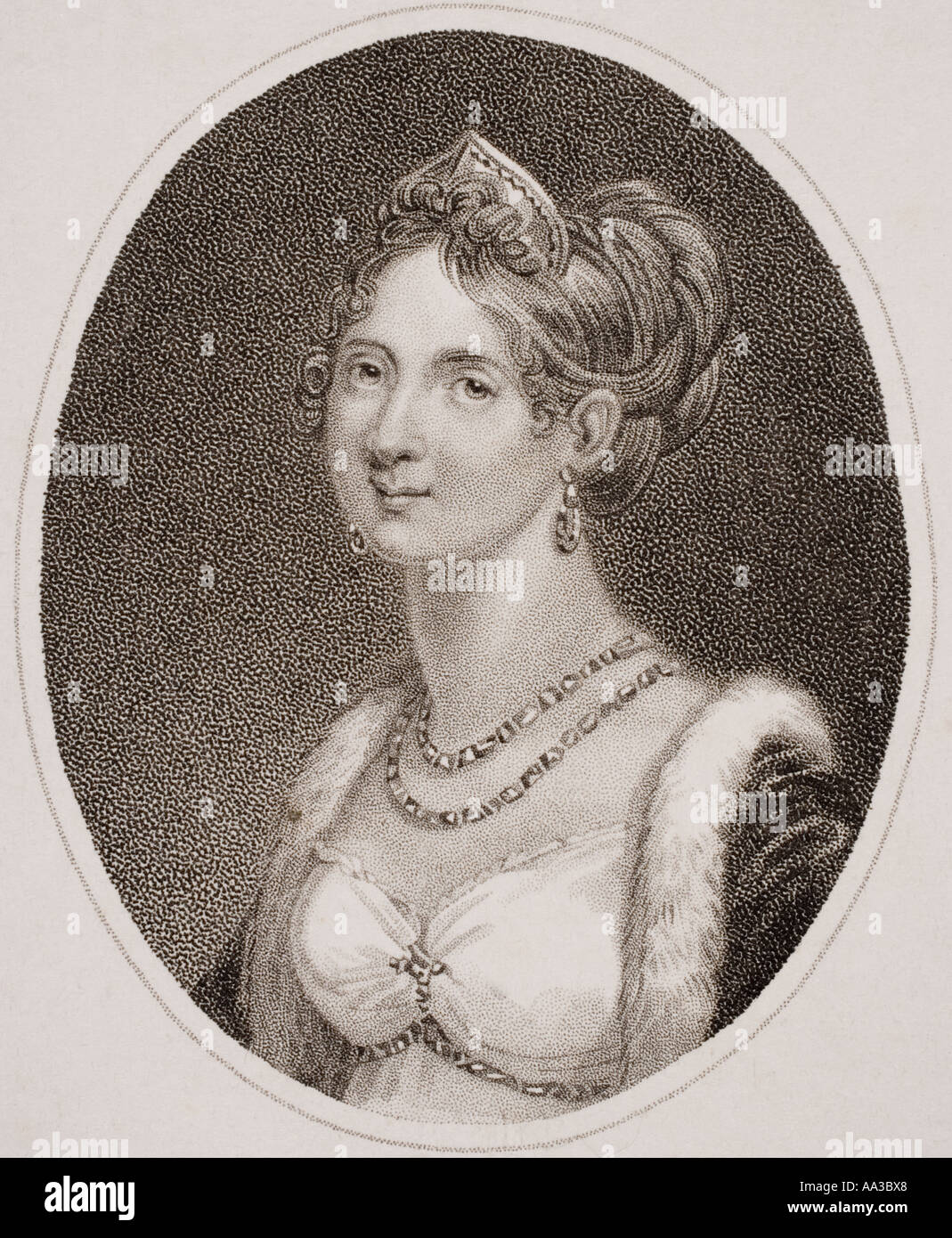 Marie Louise, Kaiserin der Franzosen, Herzogin von Parma, Piacenza und Guastalla, 1730-1847. Zweite Frau von Napoleon I. Stockfoto