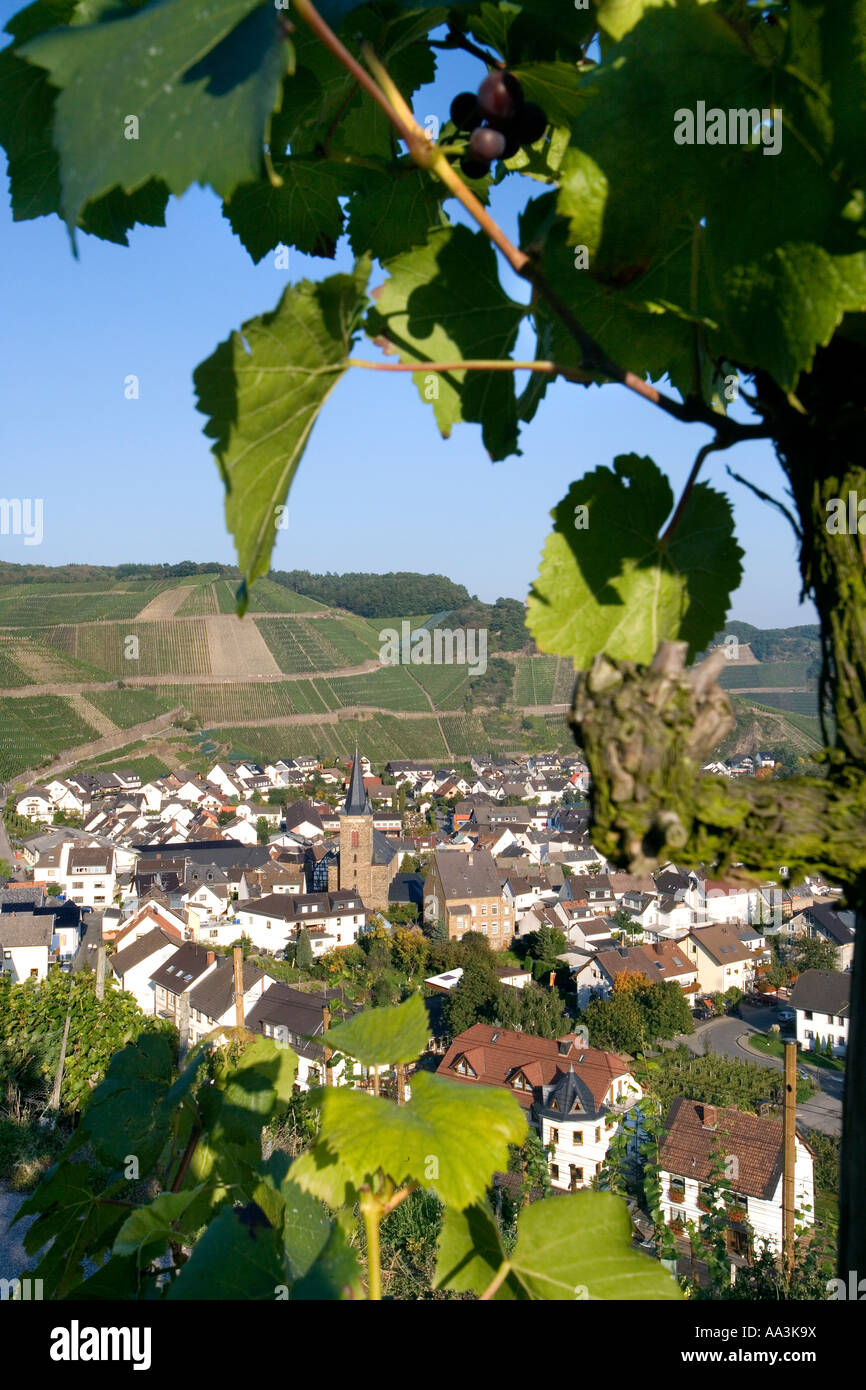 Dernau Ahrtal Eifel Deutschland Stockfoto