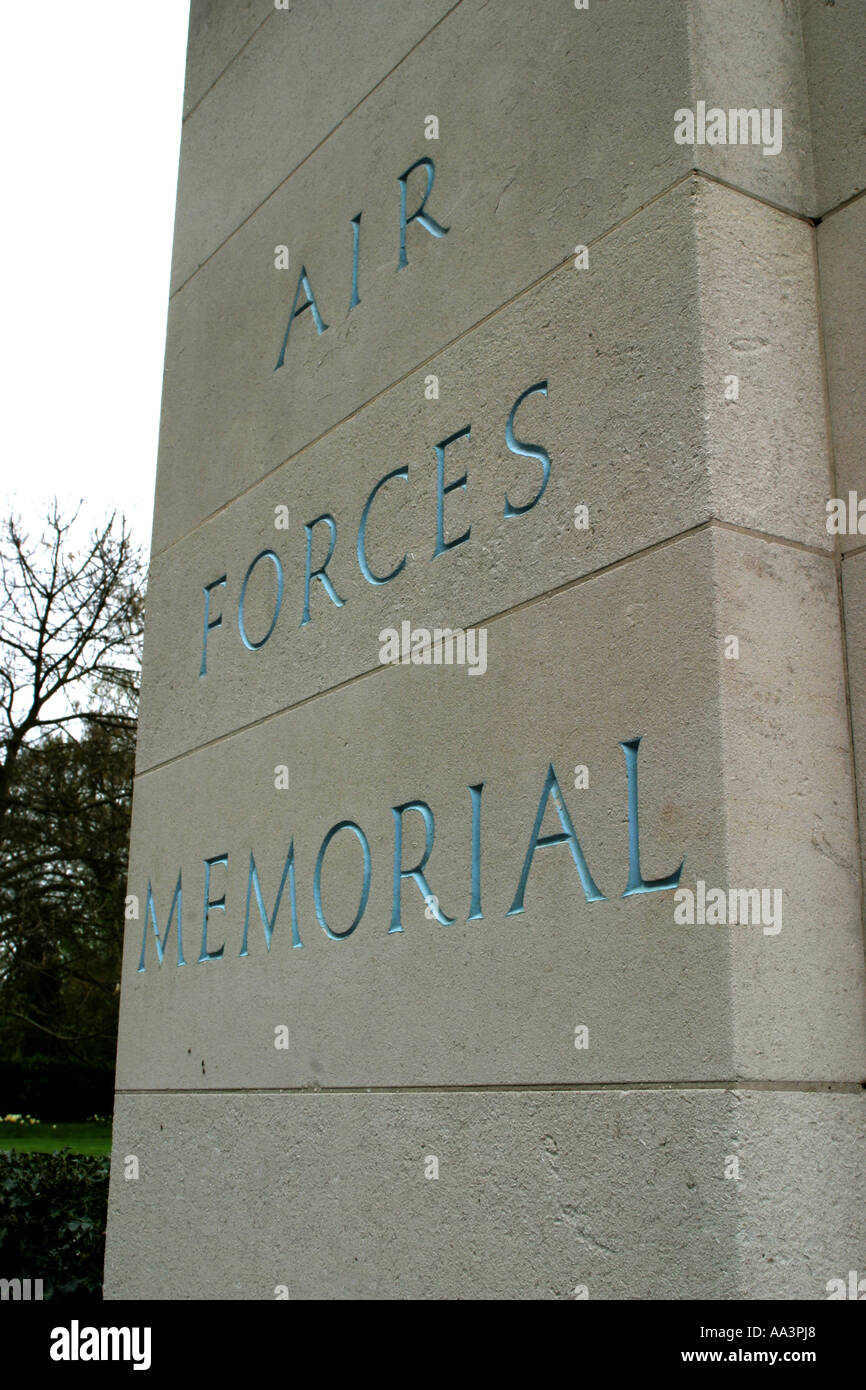 Runnymede Air Forces Memorial Stockfoto