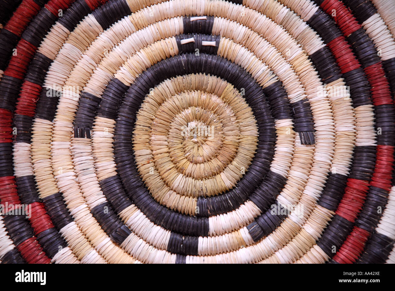 Arizona Hopi indische Korbwaren Stockfoto