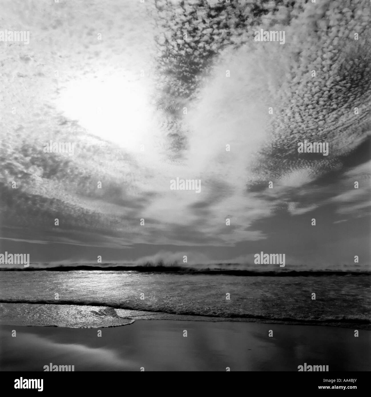 Das Wrack der ss Kakapo, Noordhoek Beach, Cape Town, Südafrika. Stockfoto