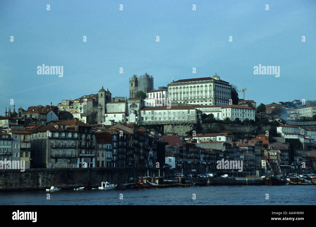 Die Uferpromenade am Porto Porto Portugal Stockfoto