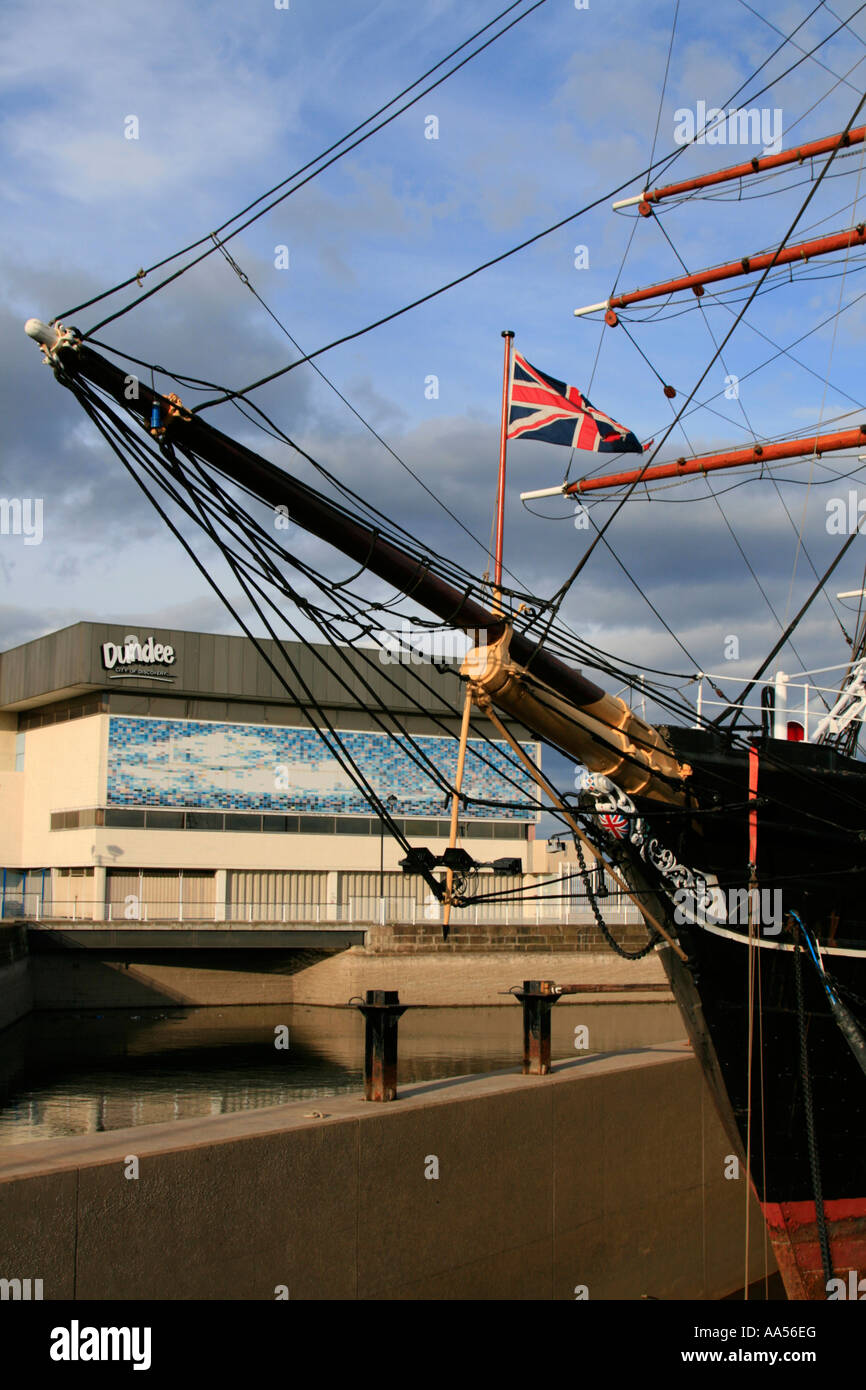 RRS Discovery Punkt Dundee Schottland uk gb Stockfoto