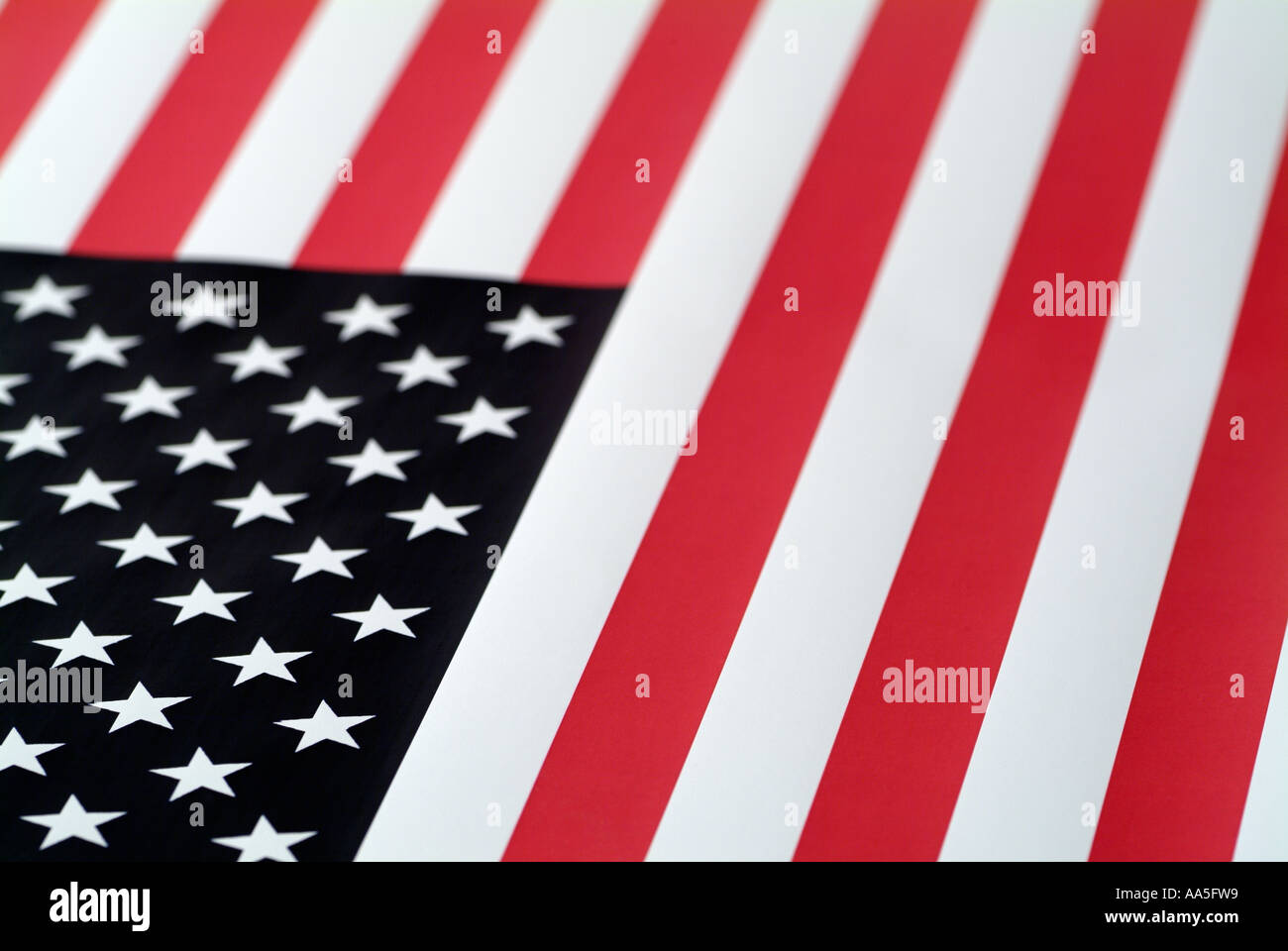 US-Flagge Stockfoto