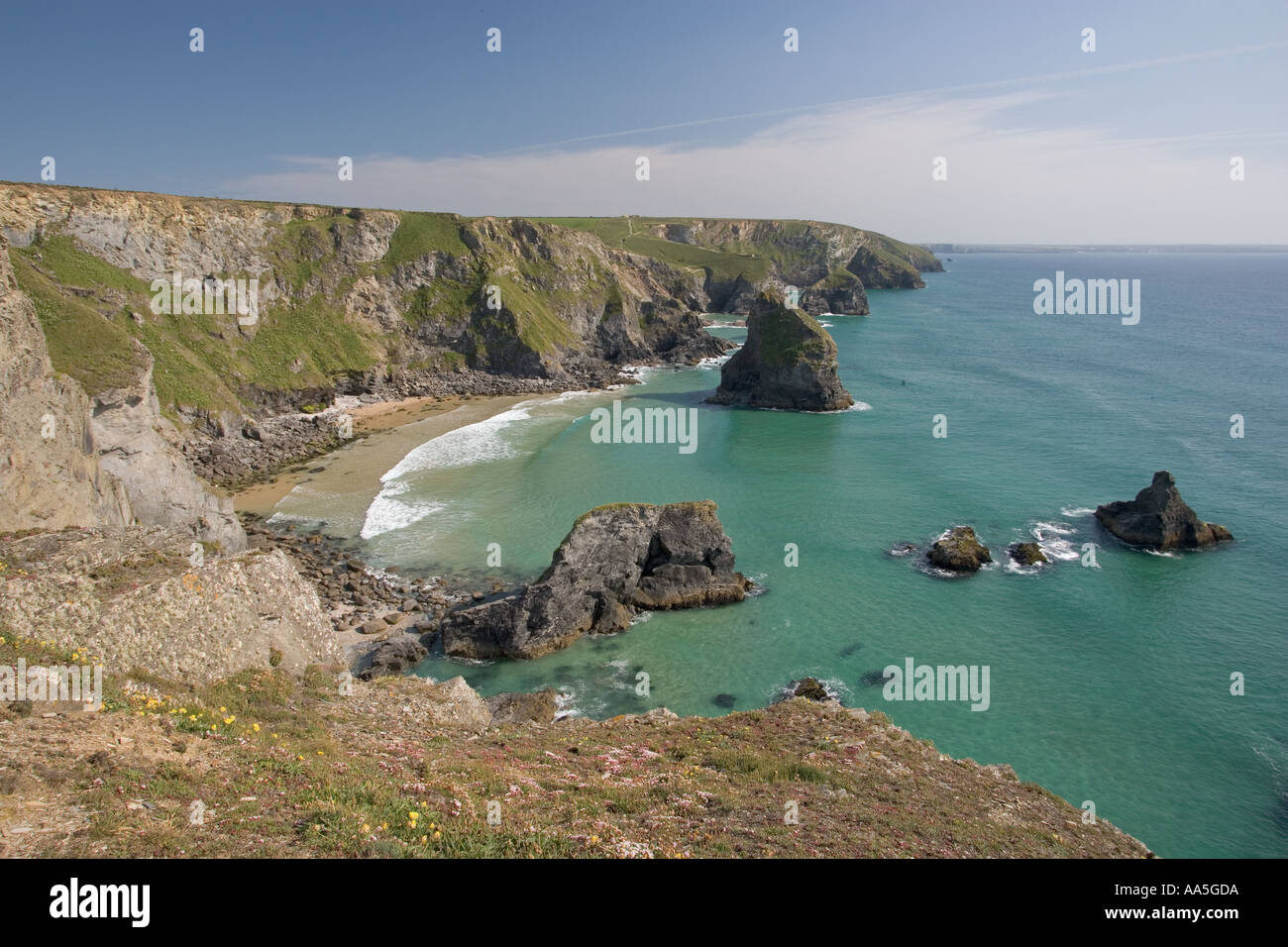 Carnewas North Cornwall UK Juni Stockfoto
