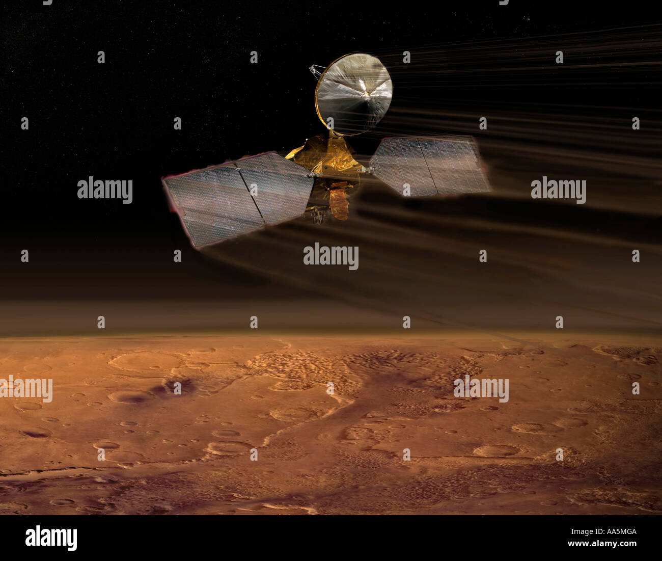 Mars Reconnaissance Orbiter Stockfoto