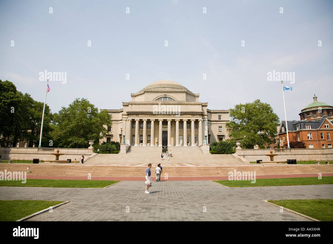 Low Memorial Library an der Columbia University Stockfoto