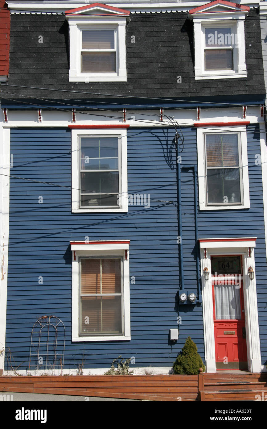 Altes Haus in St. John s Neufundland Kanada Stockfoto