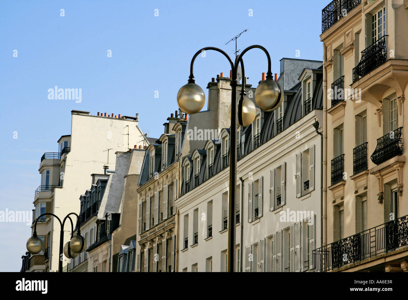 Architektonische Eleganz von Paris Stockfoto