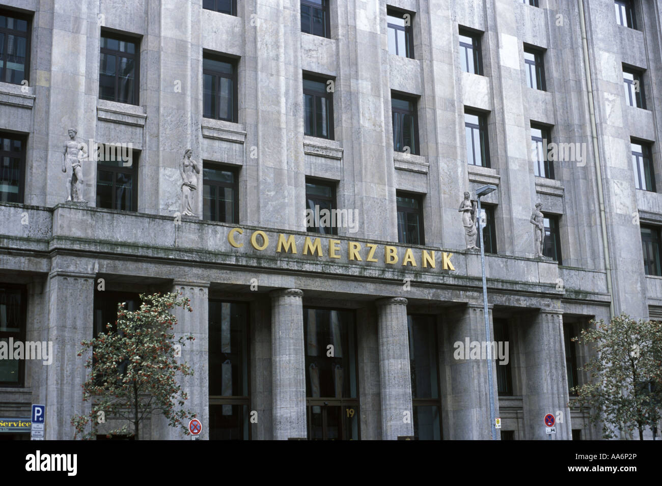 Commerzbank in Düsseldorf Stockfoto