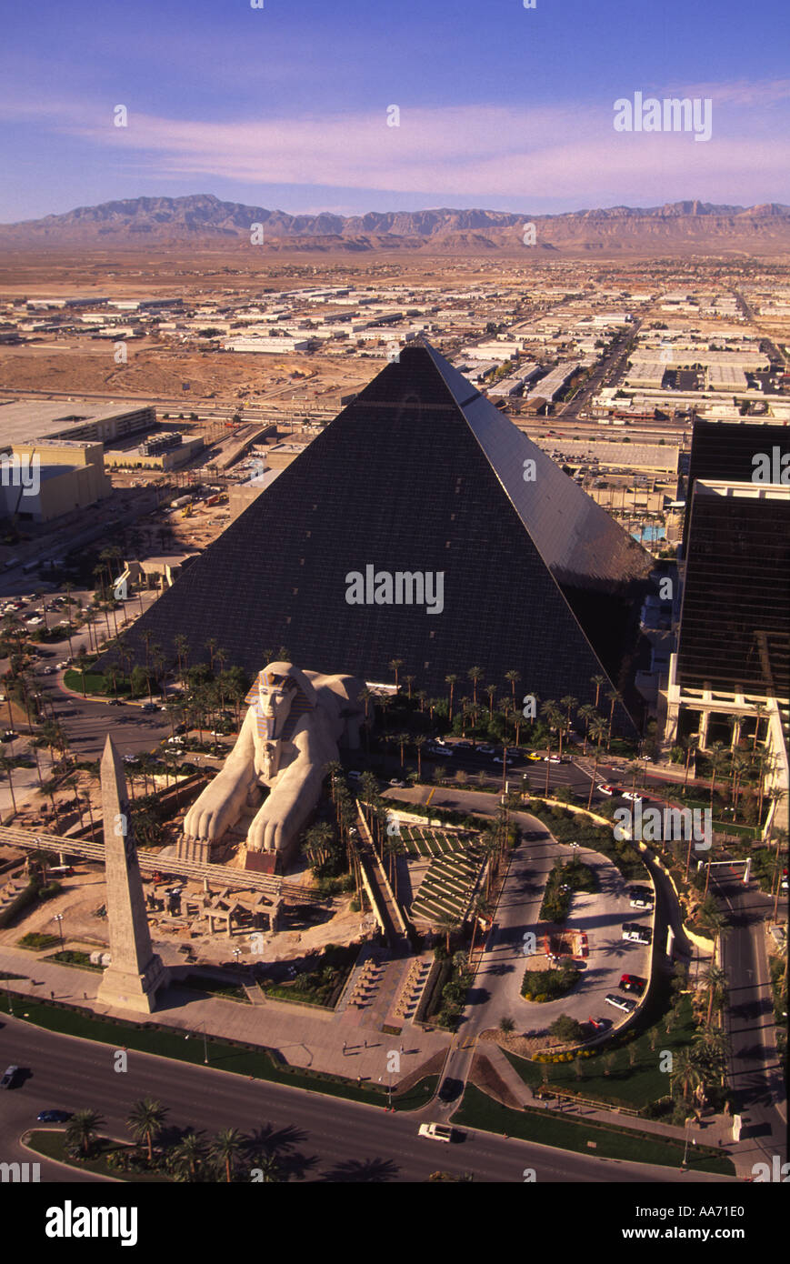 Die Luxor Las Vegas Nevada, USA Stockfoto