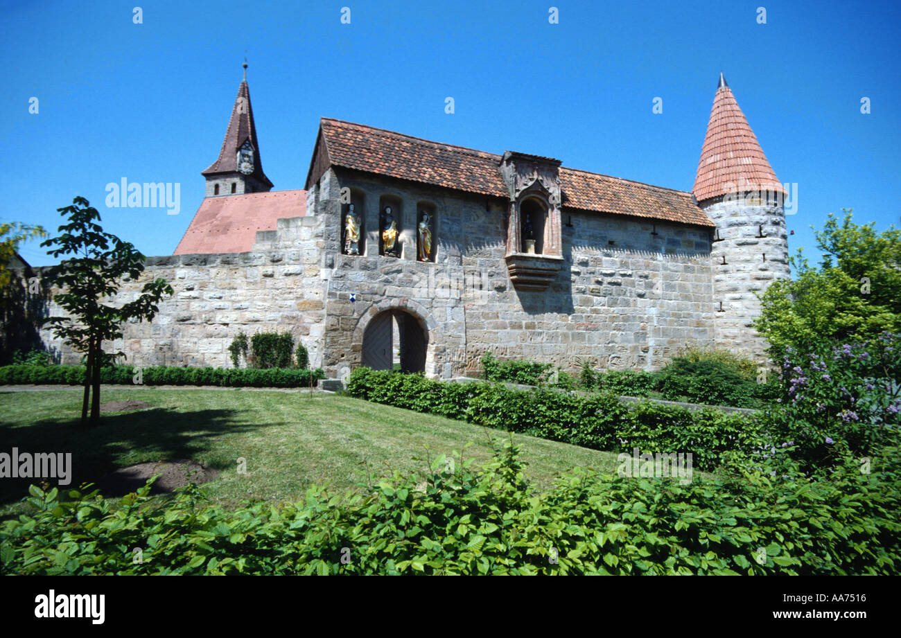 Deutschland-Bayern-Frankonia in der Nähe von Forchheim Schloss Kirche von  Effeltrich Stockfotografie - Alamy