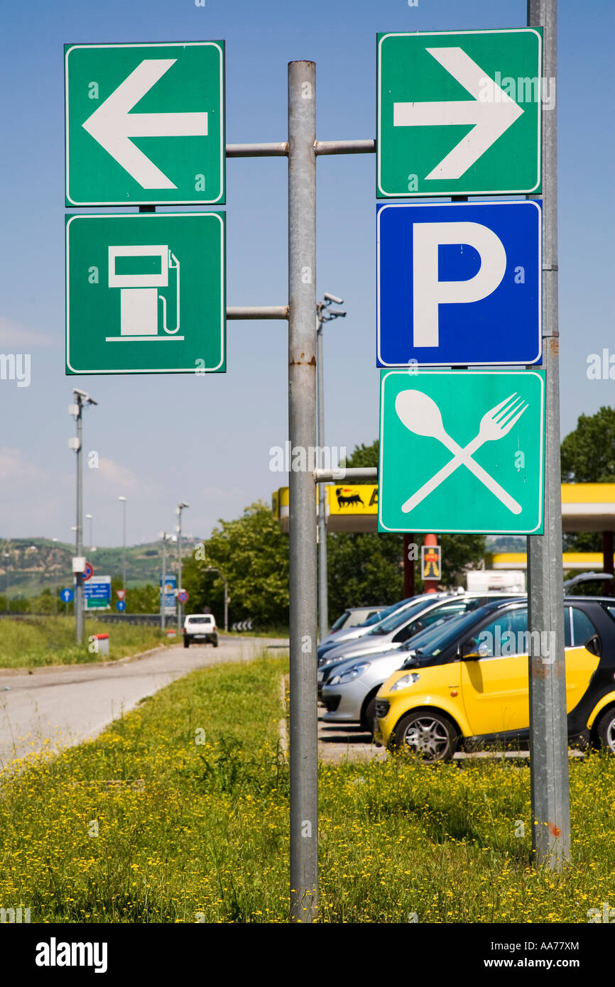 Zeichen zeichen symbol text restaurants Fotos und Bildmaterial in