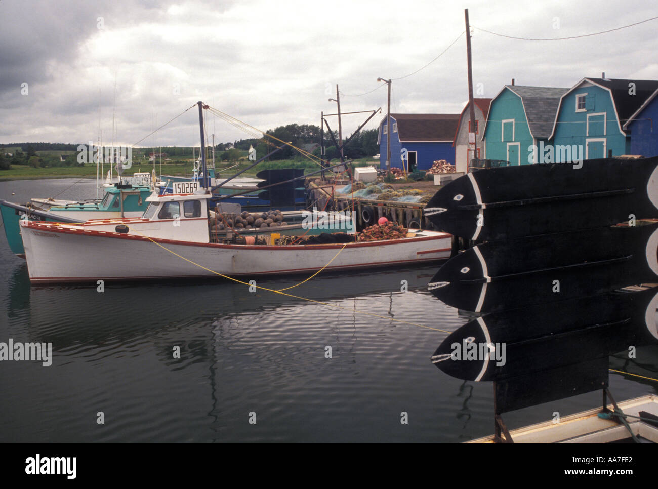 AJ10317, Prince Edward Island, Kanada, P.E.I, St.-Lorenz-Golf Stockfoto
