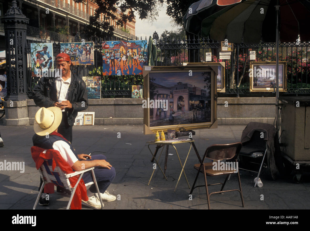 AJ10771, New Orleans, French Quarter, Louisiana LA Stockfoto