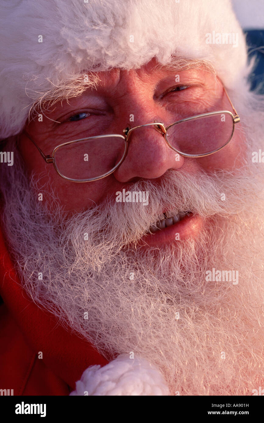 Santa Claus Vater Weihnachten Nikolaus Stockfoto