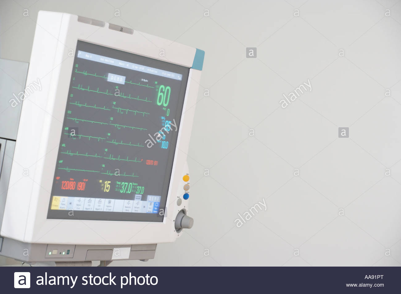 Herzmonitor Stockfoto, Bild: 12554015 - Alamy