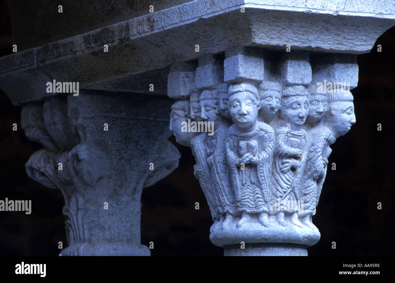 Kloster St. Pere de Rodes Costa Brava Katalonien in Spanien Stockfoto