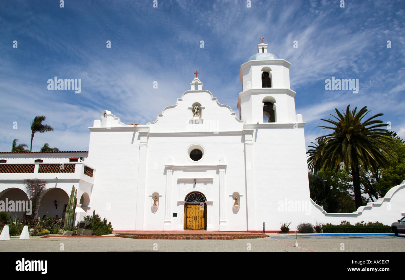 Mission San Luis Rey de Francia, Oceanside, Kalifornien, USA Stockfoto