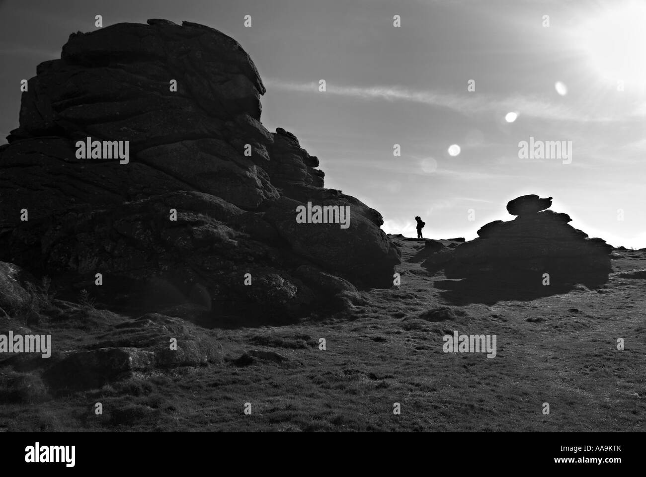 Dartmoor, Devon, UK Stockfoto