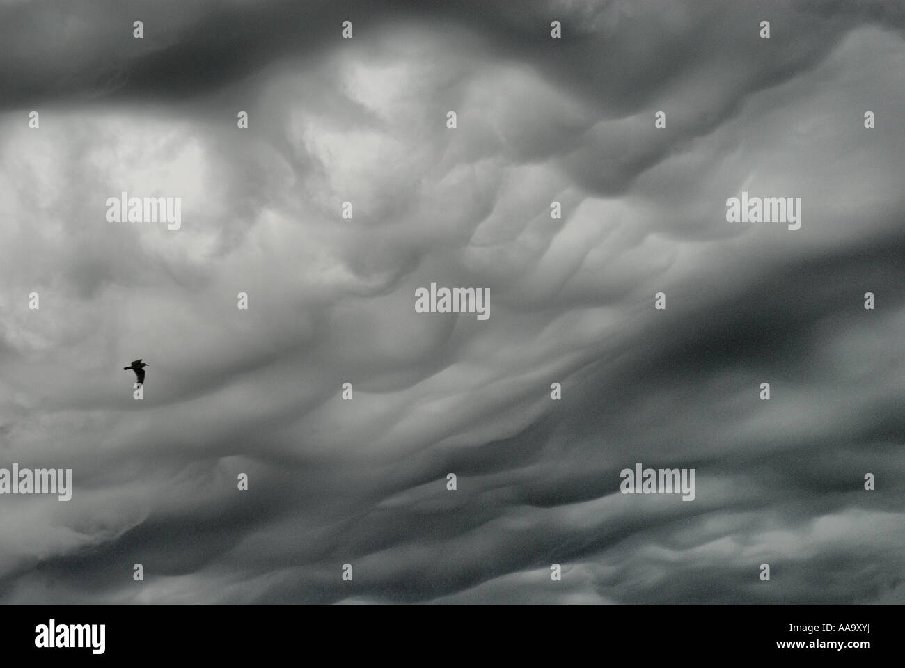 Wolkenbildung, St Austell, 2007 Stockfoto