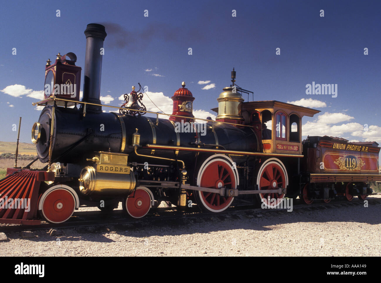 AJ12448, Golden Spike National Historic Site, UT, Utah Stockfoto