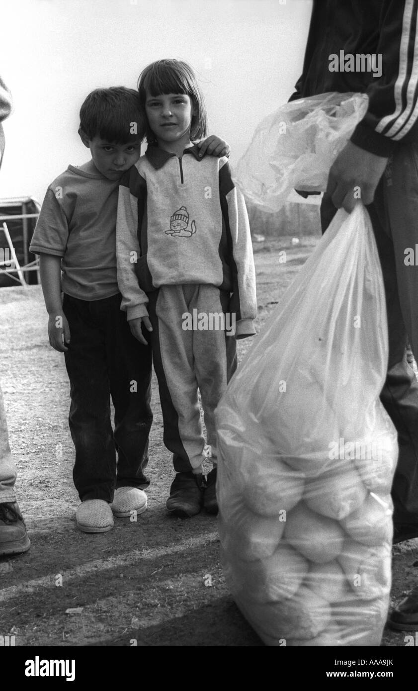 Flüchtlinge Stockfoto