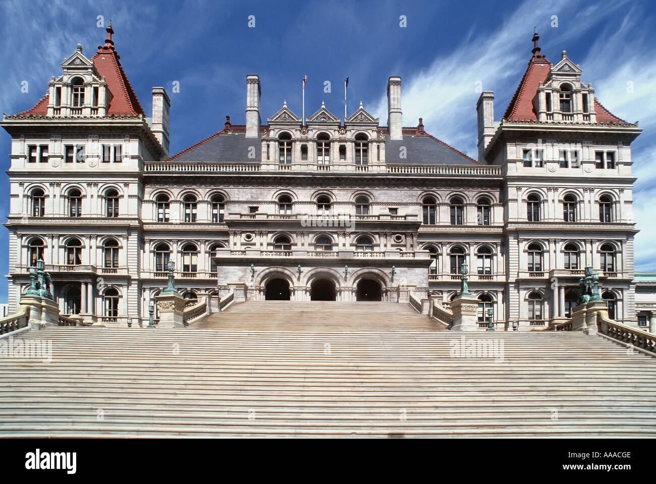 State Capitol Building in Albany New York NY Stockfoto