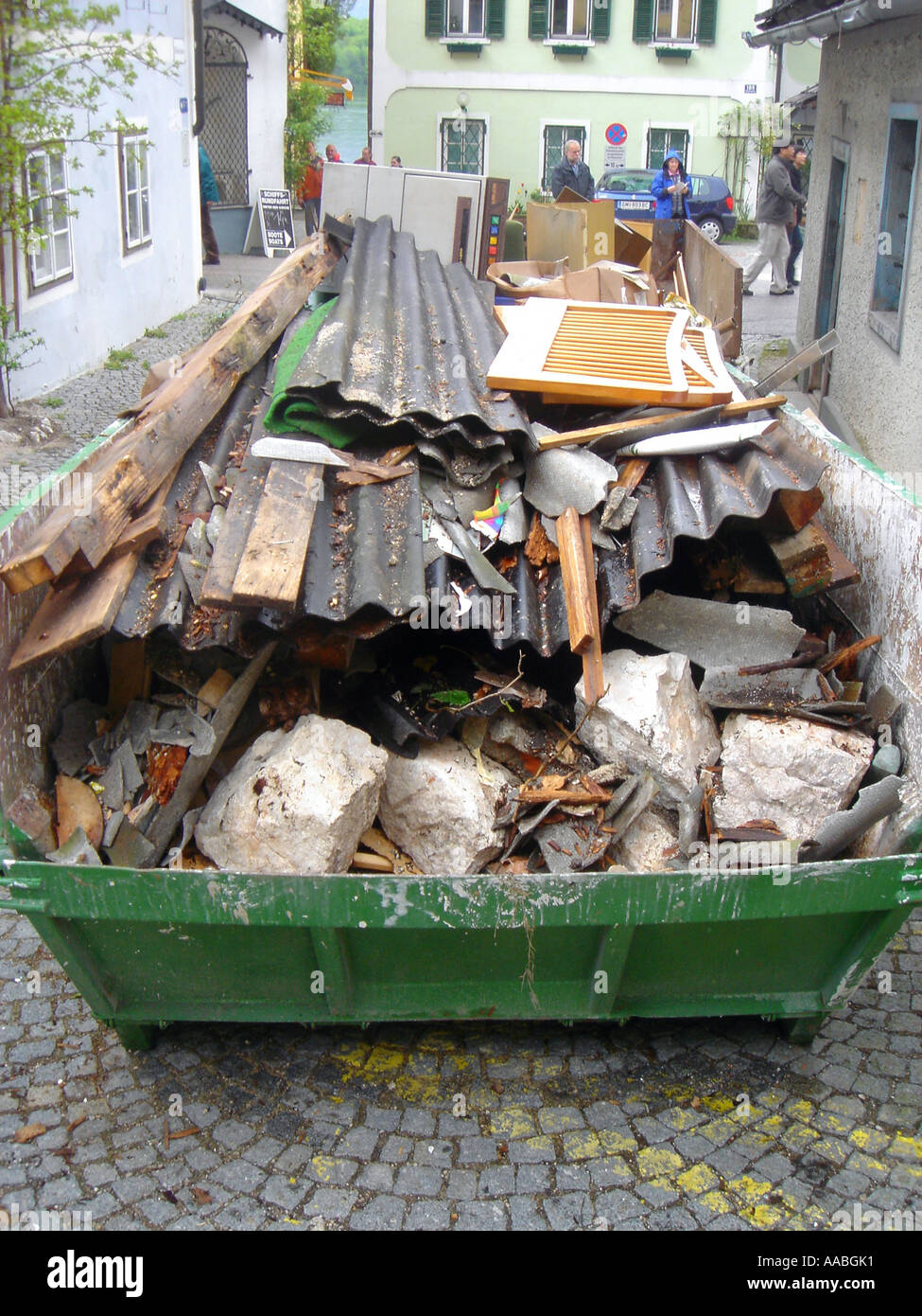Bulk-Müll Stockfoto