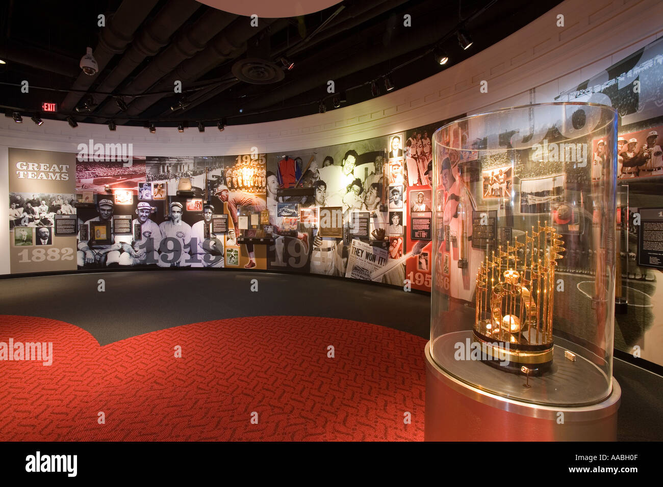 Cincinnati Reds Hall of Fame Cincinnati Ohio USA Stockfoto