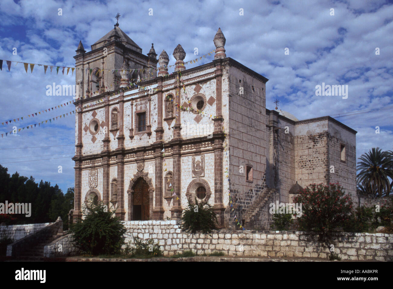 Mision San Ignacio Kadakaaman Baja California Mexiko Stockfoto