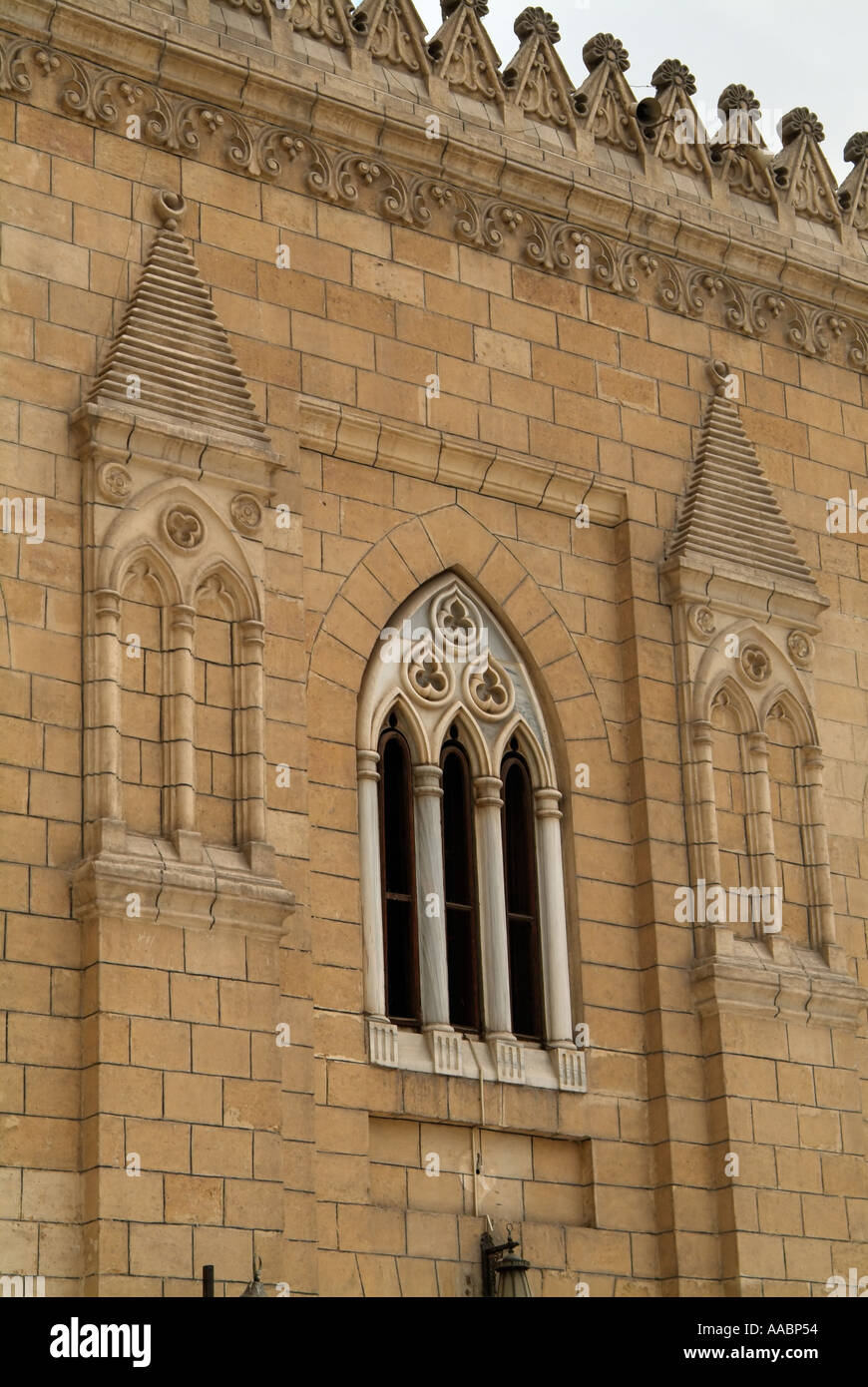 Moschee von Sayyinda al-Hussein, Khan al-Khalili, Kairo, Ägypten Stockfoto