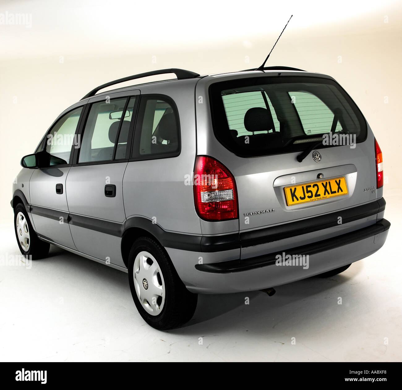 2002-Vauxhall Zafira Stockfoto