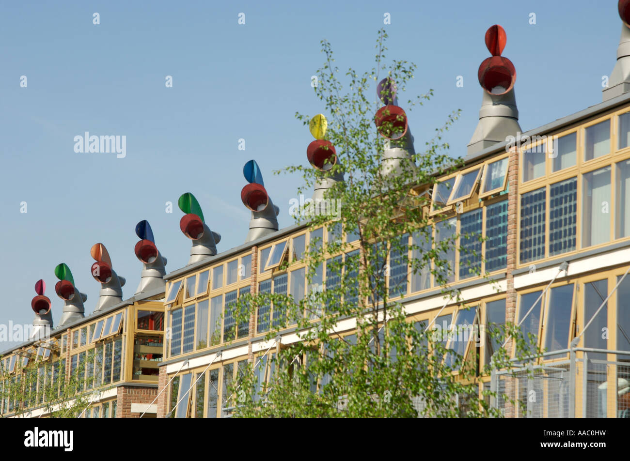 Beddington Zero Energy Development, London Stockfoto