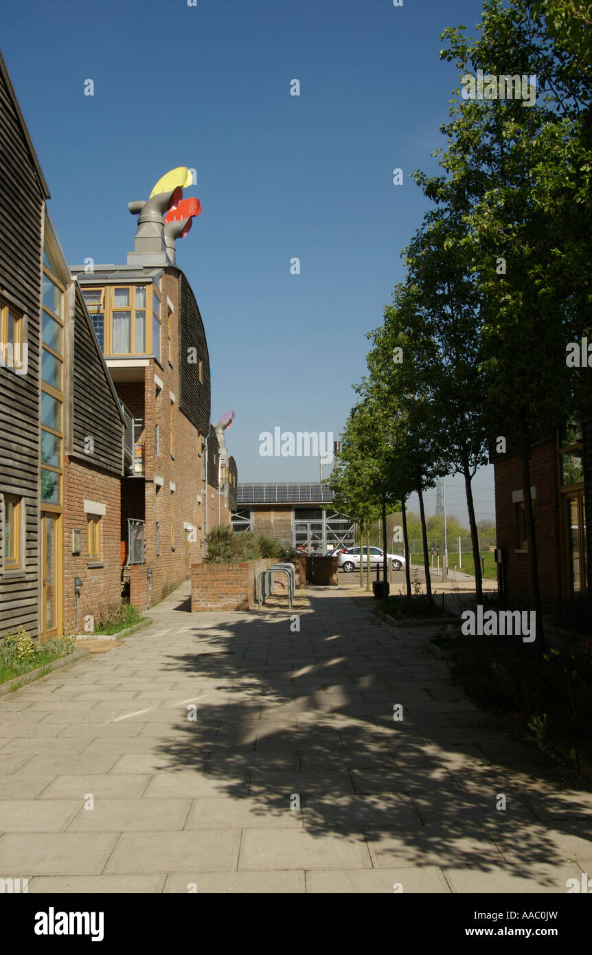 Beddington Null-Energie-Entwicklung Stockfoto