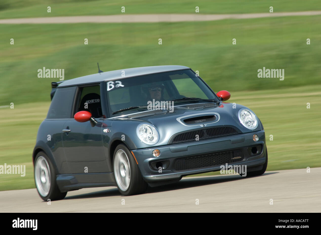 MINI Cooper S John Cooper Works GP auf einem Track Day event Stockfoto