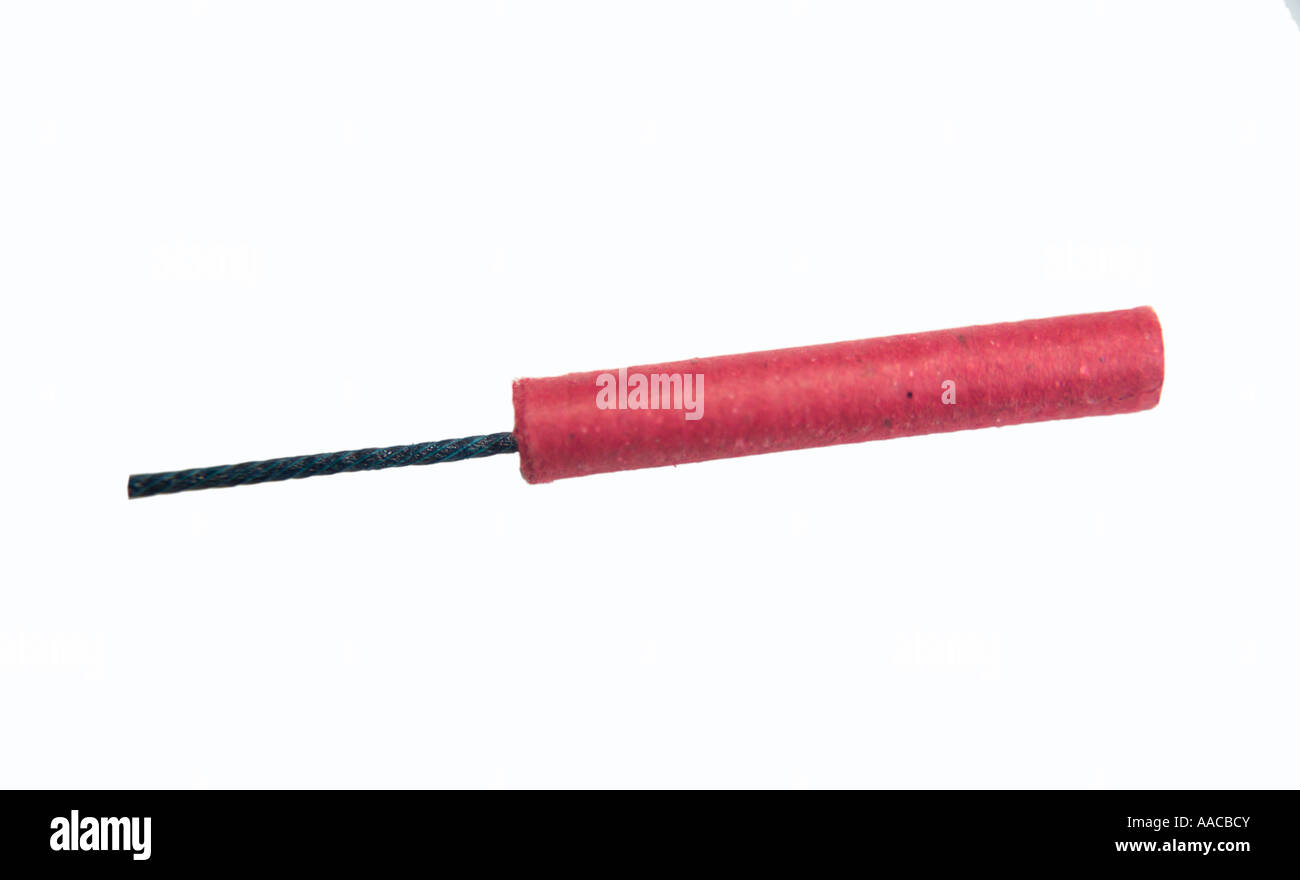 Feuerwerkskörper Stockfoto