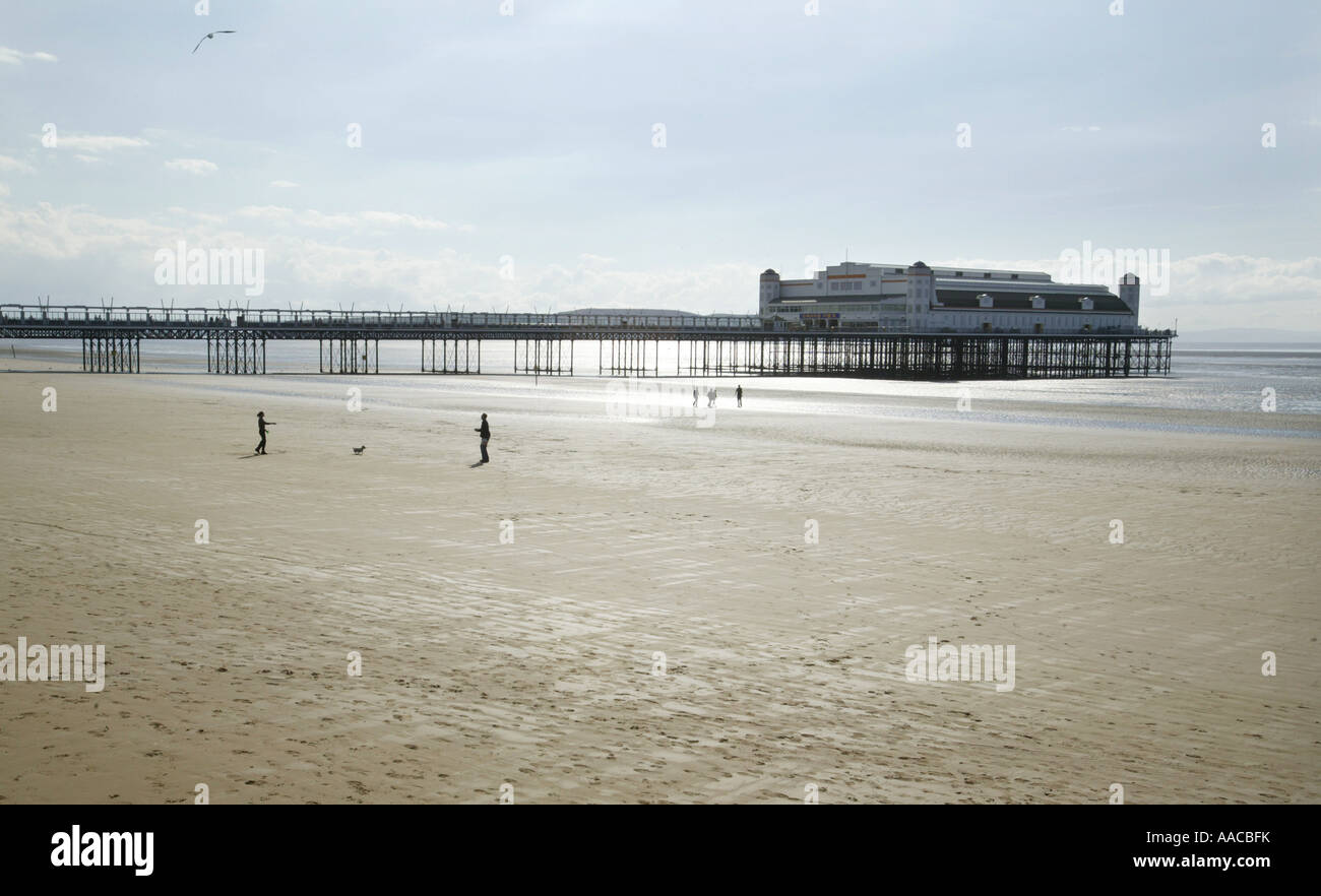 Die Grand Pier Weston Super Mare UK Stockfoto