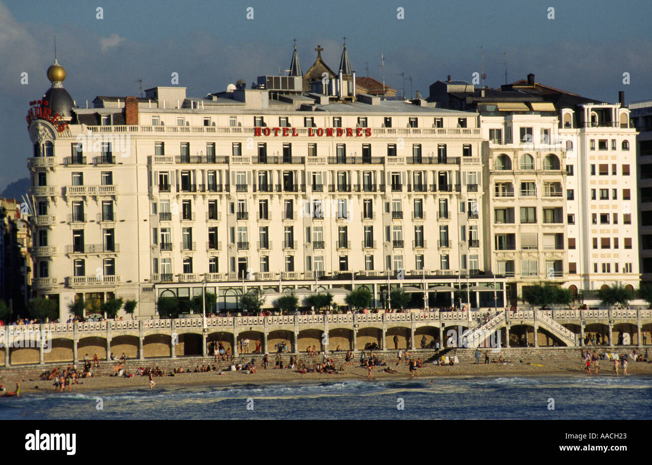 London Hotel (Hotel Londres), San Sebastian, Pais Vasco, Spanien