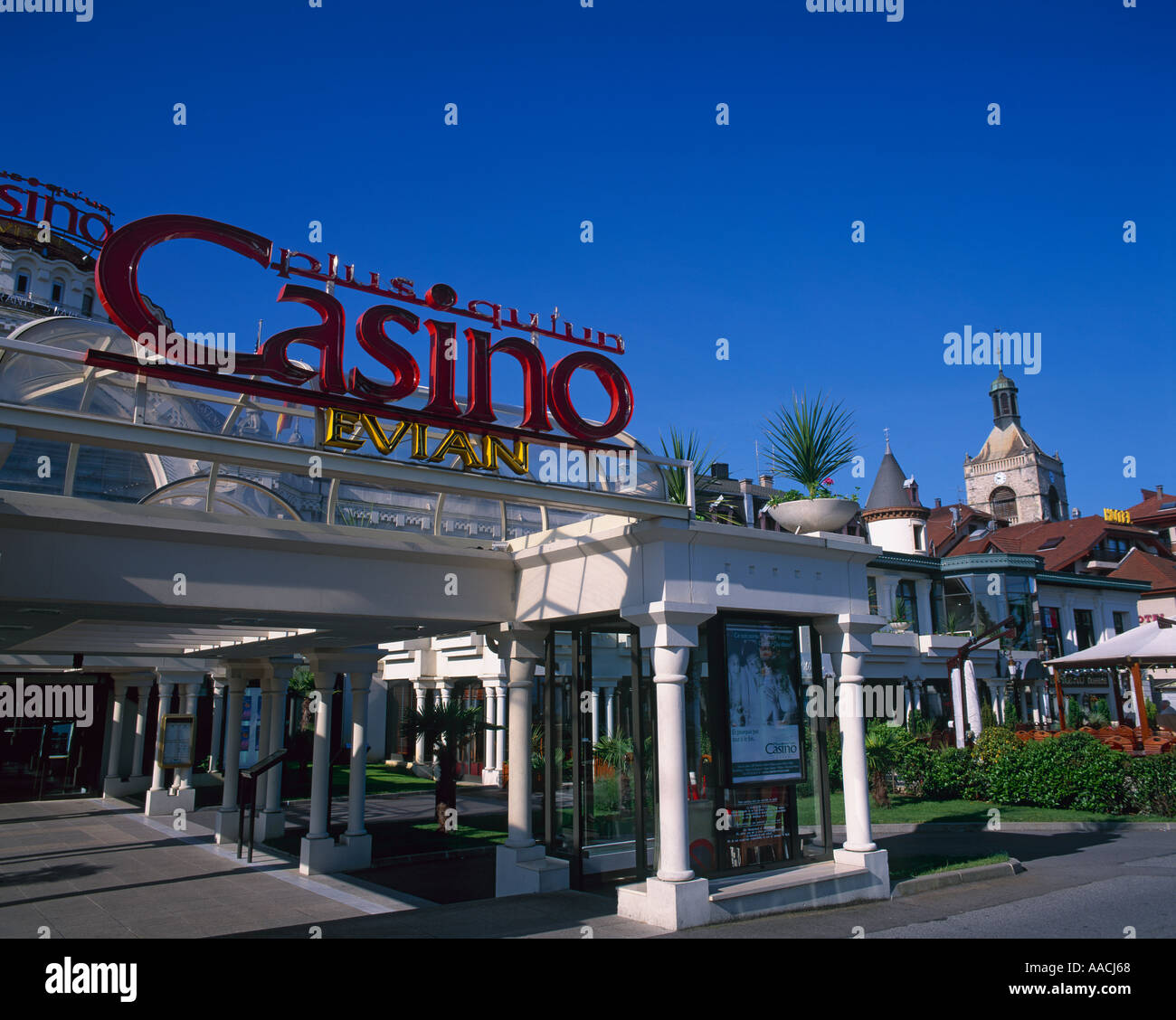 Casino [Evian-Les-Bains] "Haute Savoie" Frankreich Stockfoto