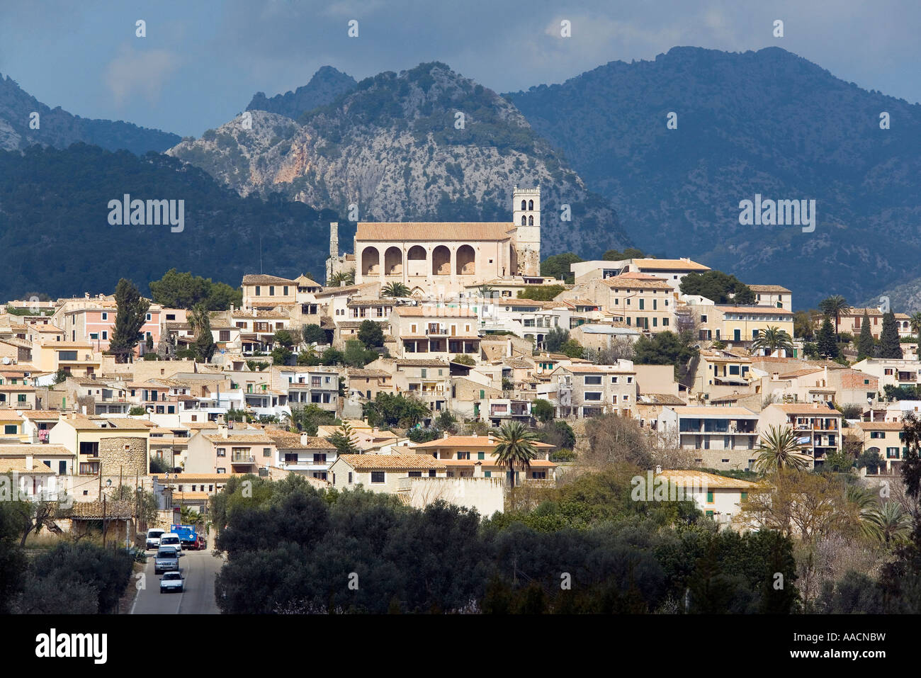 Selva, Mallorca, Balearen, Spanien Stockfoto